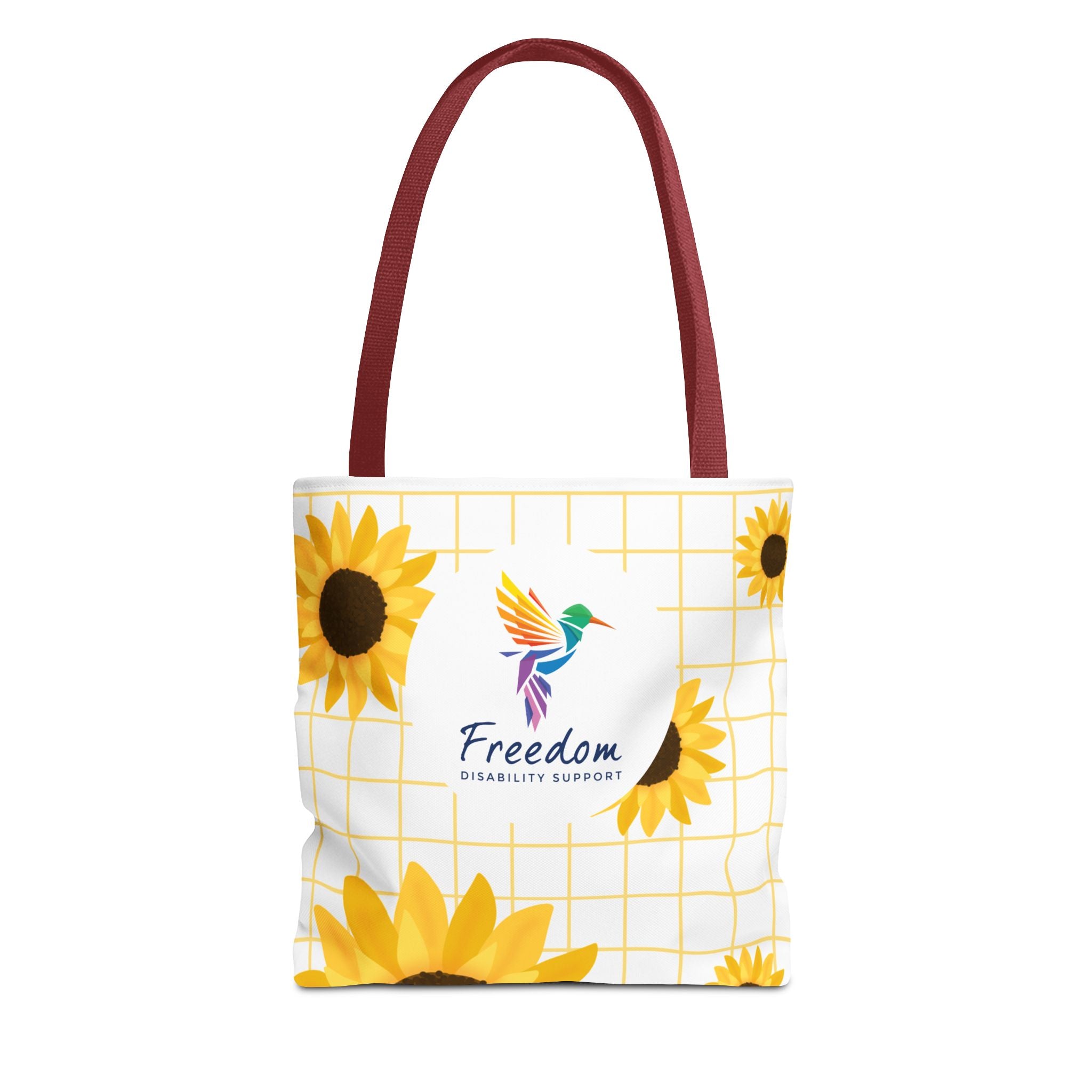 Sunflower Freedom Tote Bag