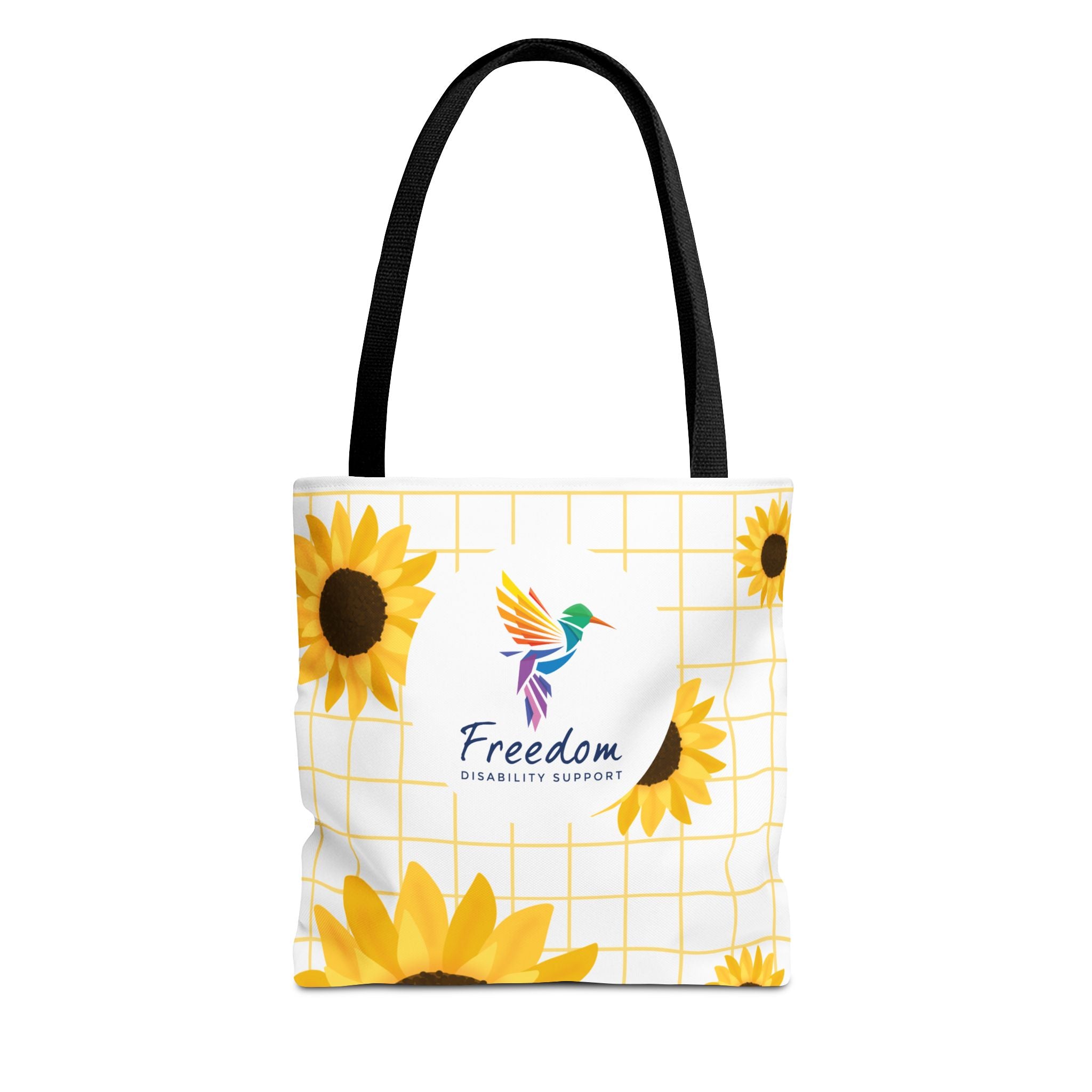 Sunflower Freedom Tote Bag