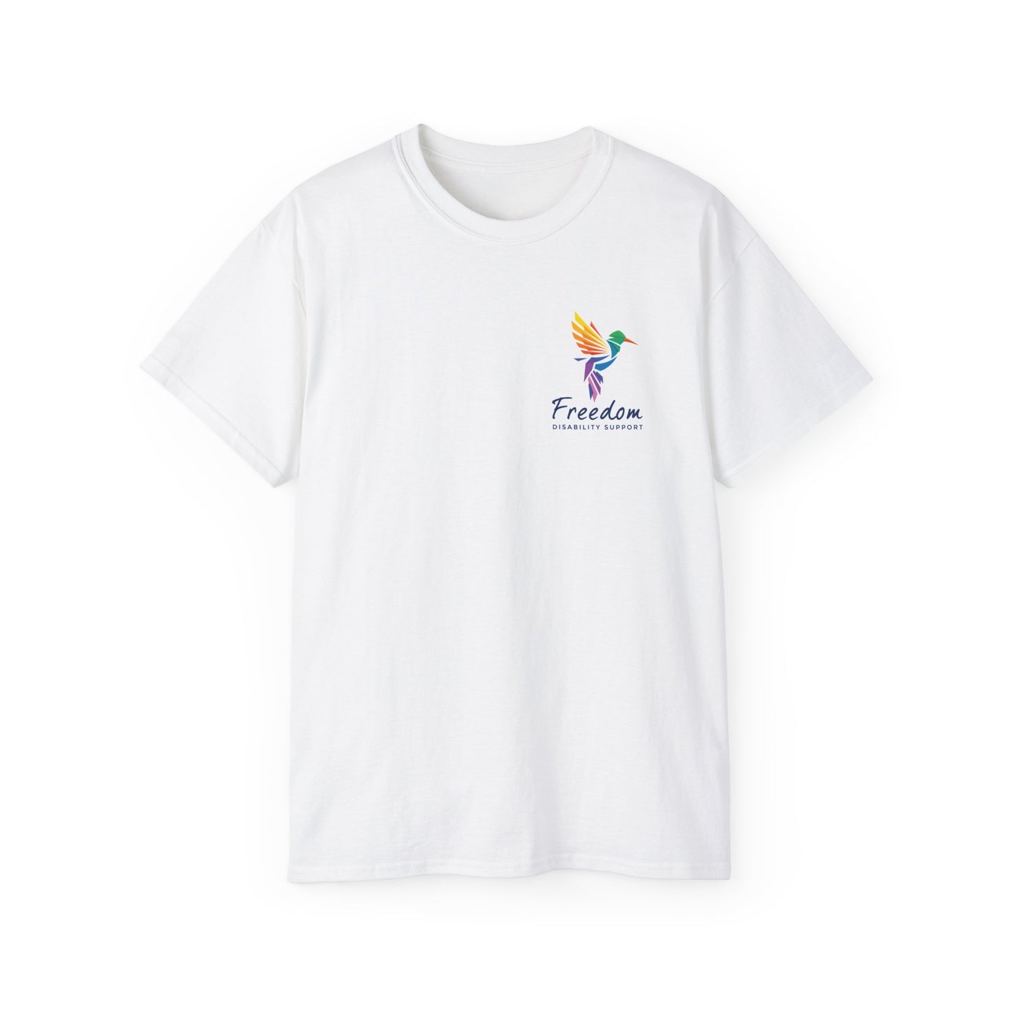 White FRDM Bird T - Shirt